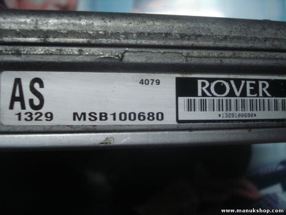 Motorsteuergerät Rover 400 AS MSB100680