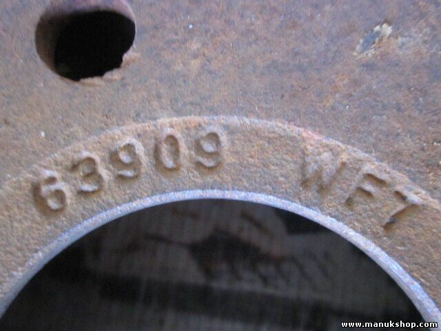 Bremsscheibe Jeep Grand Cherokee II WJ WG 2.7 4x4 2001-05 63909 WF7 24.5MM 8672