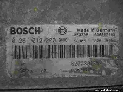 Motorsteuergerät Renault Master 3.0 8200391957 8200451679 1039S07483 0281012200