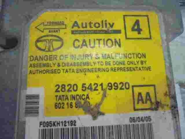 Airbagsensor Airbagsteuergerät Tata Indica Indigo (AA) 282054219920 602168800
