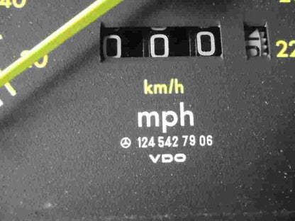 Tachometer Mercedes-Benz W124 1245427906 VDO 124 542 79 06