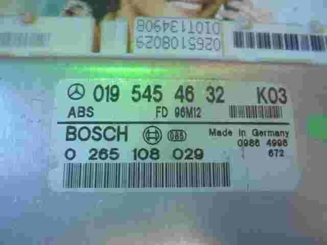 Steuergerät ABS Mercedes-Benz 0195454632 K03 FD96M12 BOSCH 0265108029