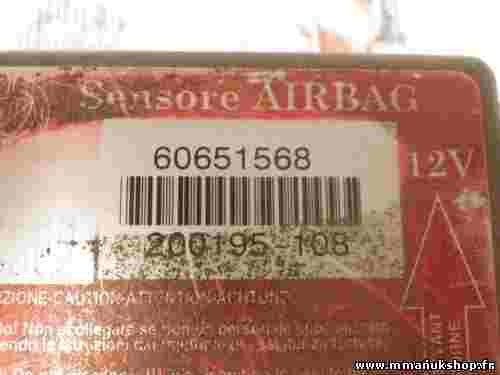 Airbagsensor Airbagsteuergerät Alfa Romeo 60651568 0060651568  200195108