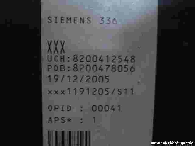 Sicherungskasten  Renault Megane II UCH N2 8200412548 8200478056 S118400150F