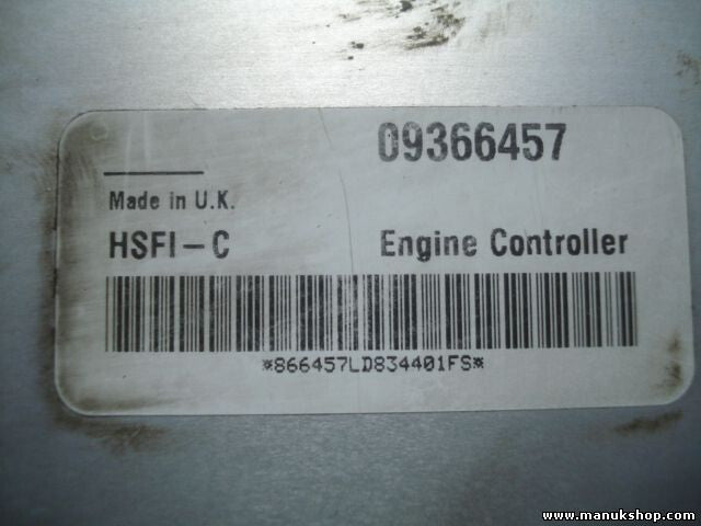 Motorsteuergerät Opel Astra G Vectra B Zafira A Delphi Delco 09366457 HSFI-C