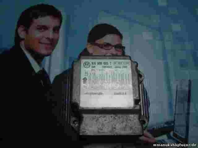Airbagsensor Airbagsteuergerät  Golf V 1K0909605T 05 H020 S2300 SIEMENS 5WK43412