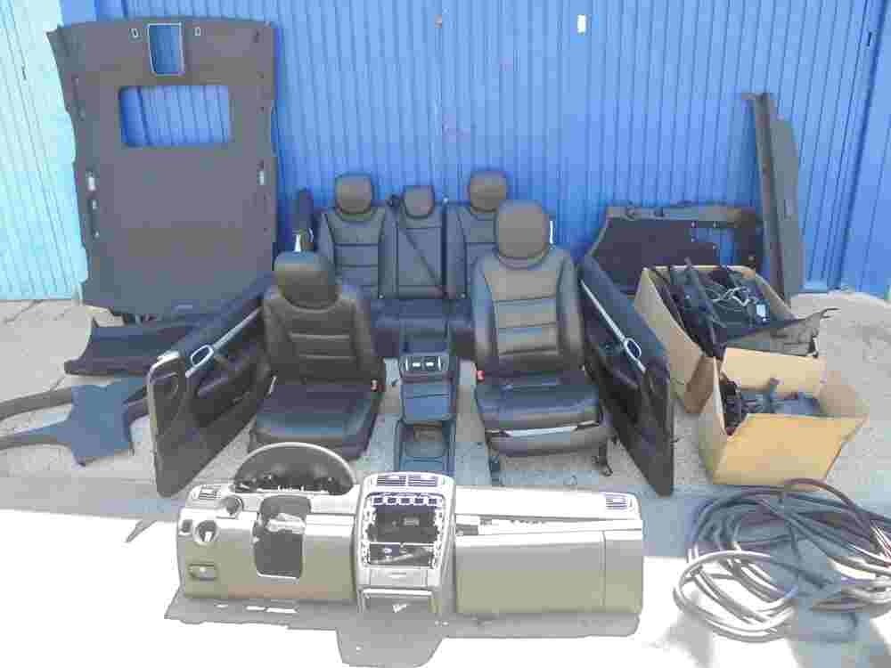 komplett sitz Lederausstattung schwarz Porsche Cayenne 9PA 2007-2009