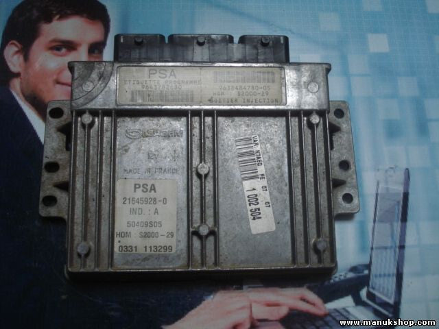 Motorsteuergerät Citroen Xsara SAGEM PSA 9643782680 HOM S2000-29 PSA 21645928-0
