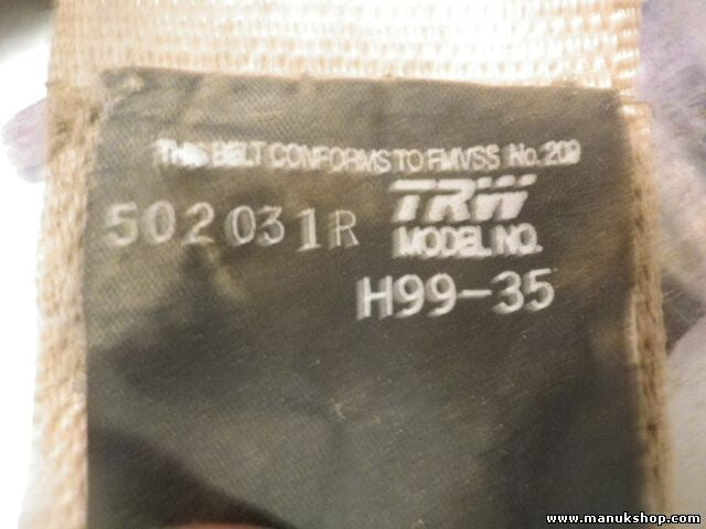 Sicherheitsgurt Mercedes-Benz W163 ML A1638600188 A1638602985 A 163 860 29 85