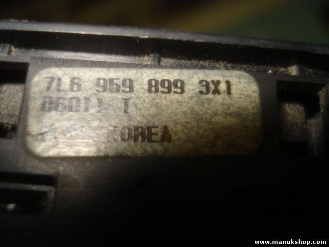 Schalter Tankklappe Volkswagen Phaeton Touareg 7L6959899 7L6 959 899