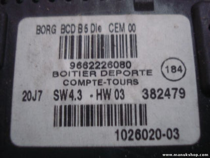 Bordcomputer Citroen Beringo C4 9662226080