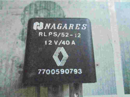 Relais Renault 7700590793 NAGARES RLPS/52-12 12V/40A