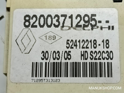 Klimabedienteil Renault Laguna II 8200371295 5241221818 52412218-18 5G1863391
