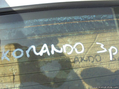 Heckklappe Kofferraumklappe  SsangYong Korando (KJ) Daewoo,