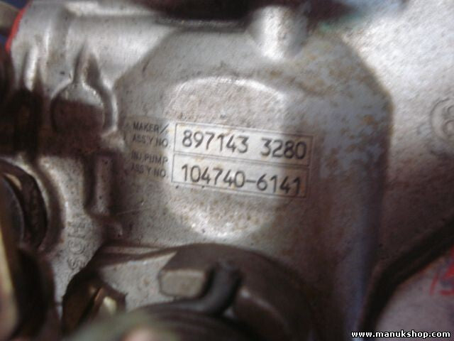 Dieselpumpe Einspritzpumpe Opel Astra II 1.7 D BOSCH 8971433280 1047406141