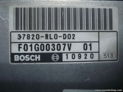 Motorsteuergerät Honda Accord 08-2012 37820RL0D02 F01G00307V 10920 0281018054