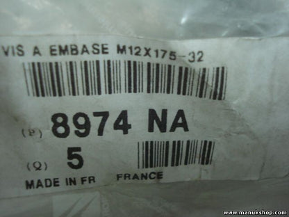 Bundschraube Peugeot Citroen 8974NA 8974 NA M12X175-32
