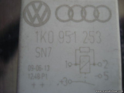 Relais Nebelscheinwerfer Volkswagen Audi Skoda Seat 1K0951253 1KO951253 Nr. 449