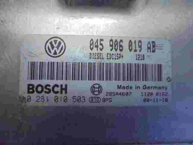 Motorsteuergerät VW Polo 9N 1.4 EDC15P 1210 045906019AB BOSCH 0281010503