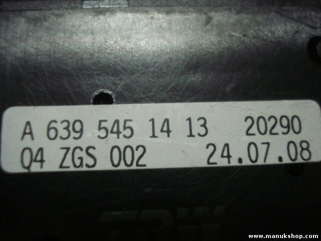 Fensterheber schalter Mercedes-Benz Vito Viano W639 A6395451413 04ZGS002