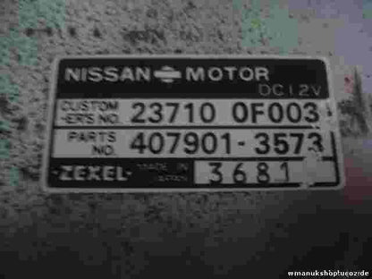 Motorsteuergerät Nissan Terrano  237100F003 23710-0F003 DC12V ZEXEL 4079013573