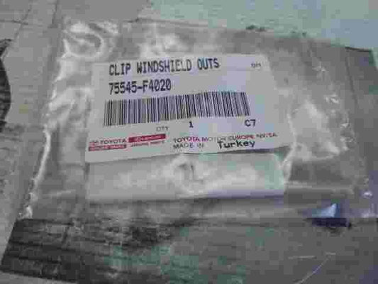 Clip Windshield Outside  Toyota C-HR 75545F4020 75545-F4020