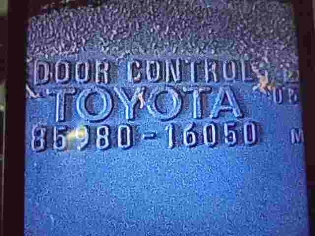 Steuergerät Zentralverriegelung  Toyota Paseo 8598016050 85980-16050 85980 16050