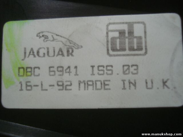 Schalterblende Jaguar XJ6 XJ12 DBC6941 DBC 6941 ISS03