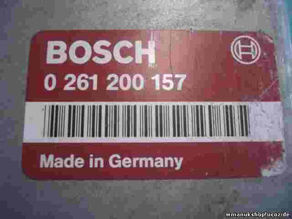 Motorsteuergerät  BMW E30 1727678002 1727678 002 BOSCH 0261200157 0 261 200 157