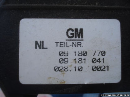 Lichtschalter Opel Astra G Zafira GM NL 09180770 09181041