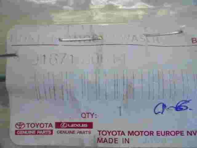 Flange Bolt Washer  Toyota Auris Land Cruiser Prius 9167180614 91671-80614