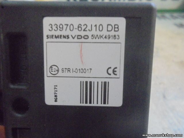 Schlüssel Lesespule Opel Agila B Suzuki Splash Swift 3397062J10DB 3397062J10
