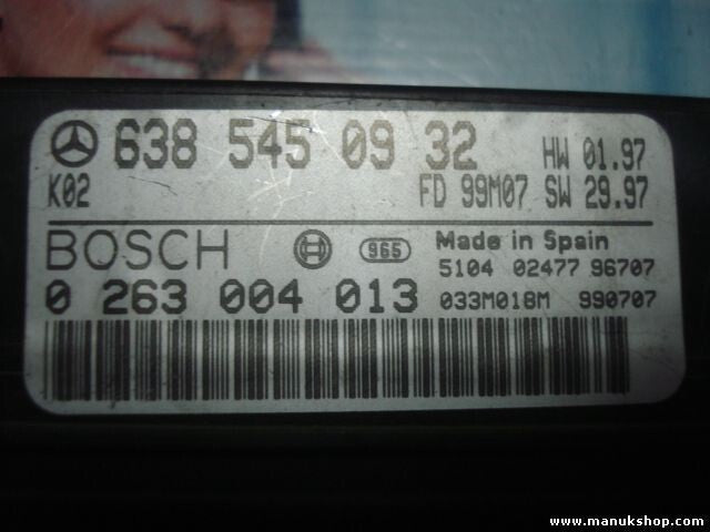 Rückfahrkamera Steuergerät Mercedes-Benz W638 FD99M07 6385450932 0263004013