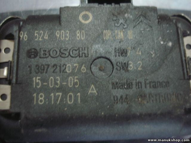 Regensensor Peugeot 407 HW 7.4 SW 3.2 9652490380 96 524 903 80 BOSCH 1397212076