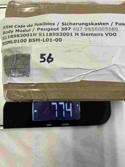 Sicherungskasten Peugeot 307 407 9656005580 Siemens S118983001Η S118983001 Η