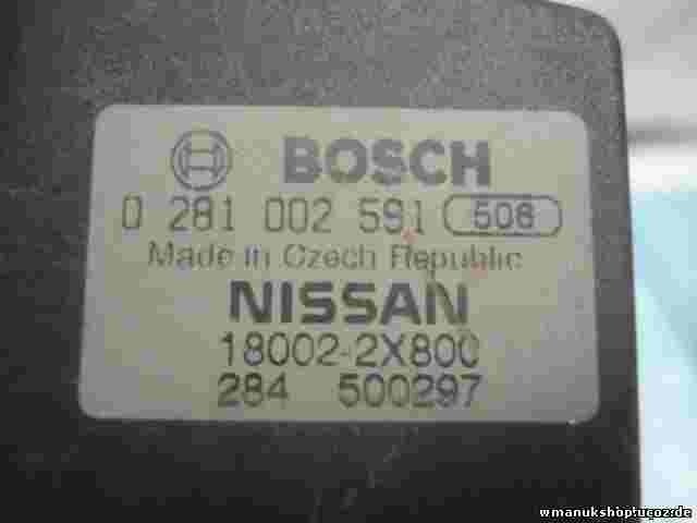 Gaspedal  Nissan Terrano Atleon II 3.0 180022X800 F01C050013 BOSCH 0281002591