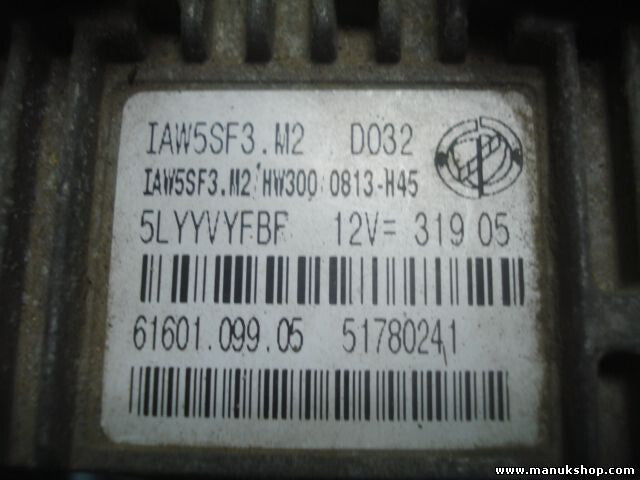 Motorsteuergerät Fiat Doblo IAW5SF3M2 5LYYVKFBF 6160109905 51780241