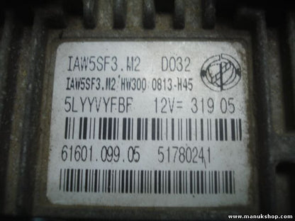 Motorsteuergerät Fiat Doblo IAW5SF3M2 5LYYVKFBF 6160109905 51780241