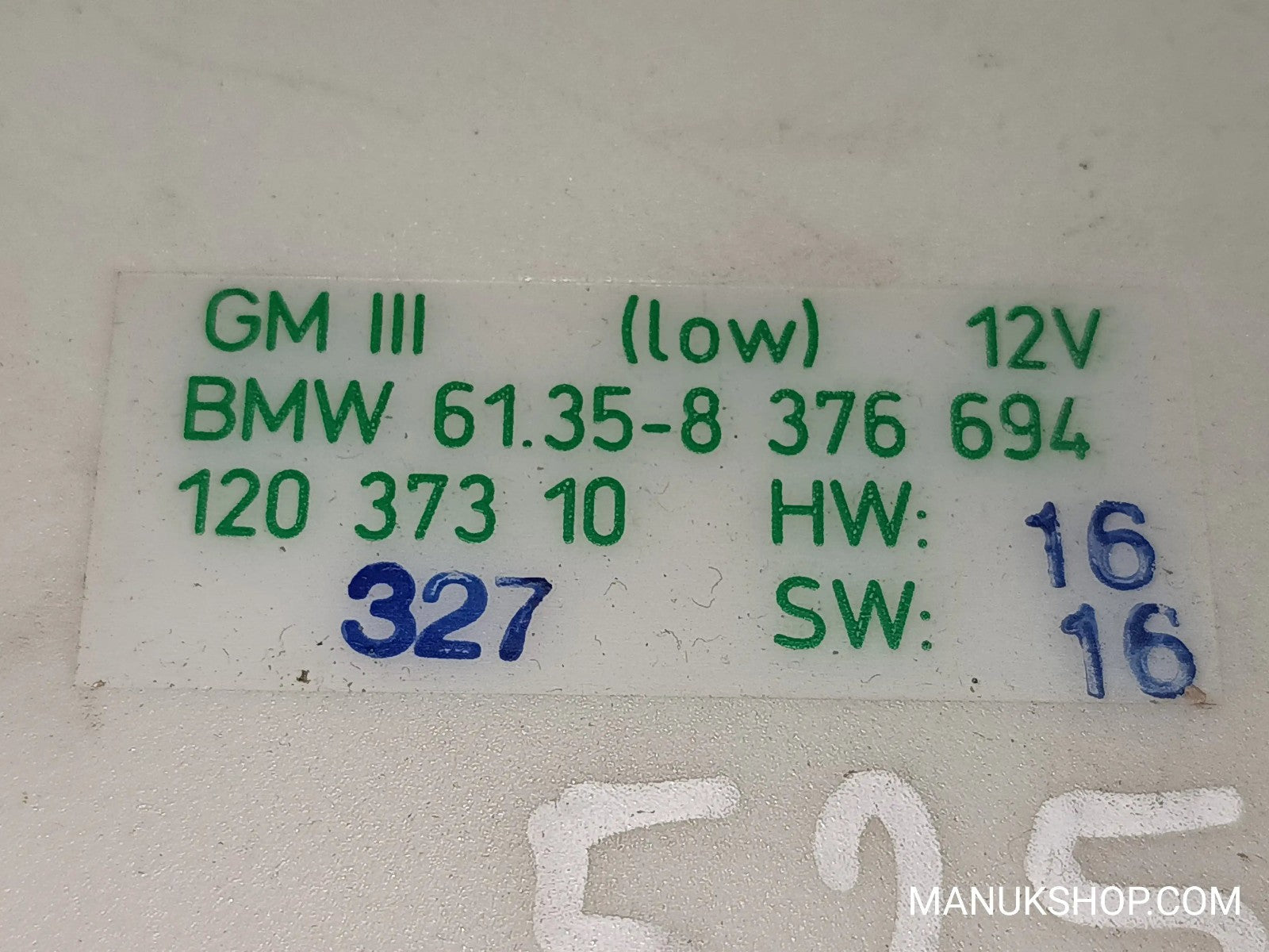 Steuergerät Grundmodul BMW E39 61358376694 61.35-8 376 694 5DK00704724 12037310