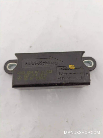 Airbagsensor Airbagsteuergerät Mercedes-Benz W211 A0038200726 Q02 821761664