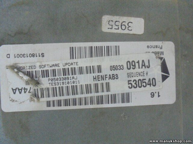Motorsteuergerät Dodge Neon 2.0L Chrysler PT P05033091AJ 05033091AJ 530540