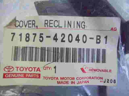 Cover Reclining Corolla RAV4 4Runner Avalon 7187542040B1 71875-42040-B1