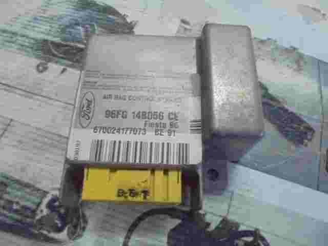 Airbagsensor Airbagsteuergerät  Ford Fiesta 96 96FG14B056CE 670024177073 BE 91