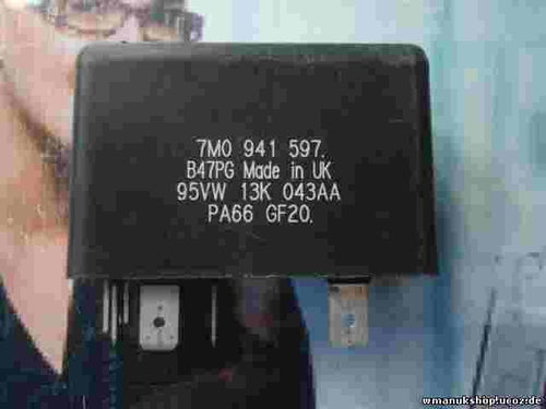 Licht Kontroll relais Sharan  Alhambra Galaxy 7M0941597 95VW 13K 043AA Nr.128