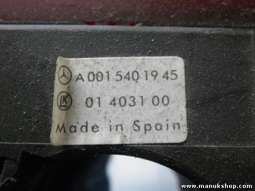 Lichtschalter Mercedes Benz ML W163 A0015401945 A001 540 19 45 01403100