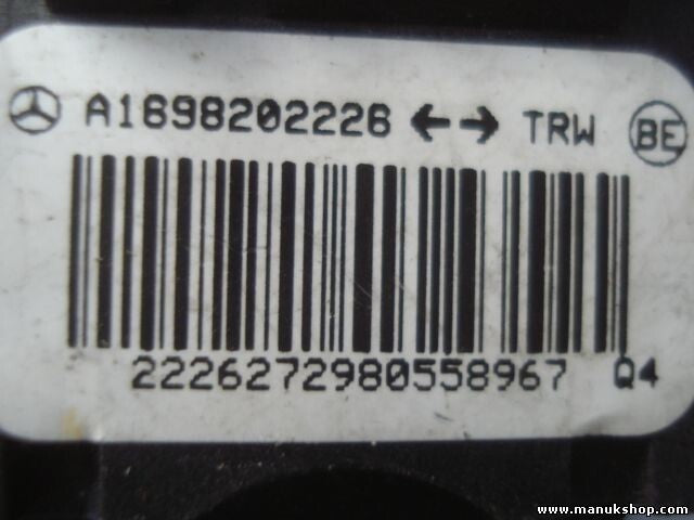 Crashsensor Auslösegerät Mercedes-Benz W169 W245 A1698202226 2226272980558967