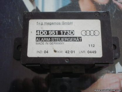 Steuergerät Alarm Audi A6 S6 4B A4 B5 A8 D2 4D0951173D 4DO951173D IND 04
