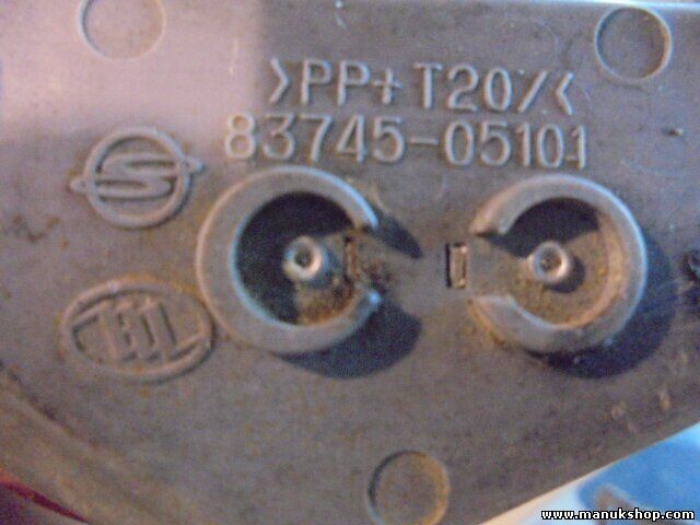Türwarnleuchte Musso Korando 2.9 Tdi 120 CV 88 KW 1996-2000 8374505101