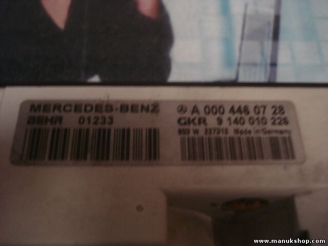 Heizungsbedienteil Mercedes-Benz Atego A0004460728 A 000 446 07 28 9140010226