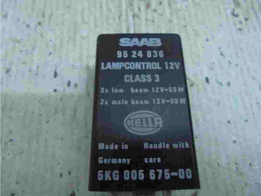 Lampenkontrolle Relais Saab 900 9000 5KG00567500 5KG 005 675-00 HELLA 9524836